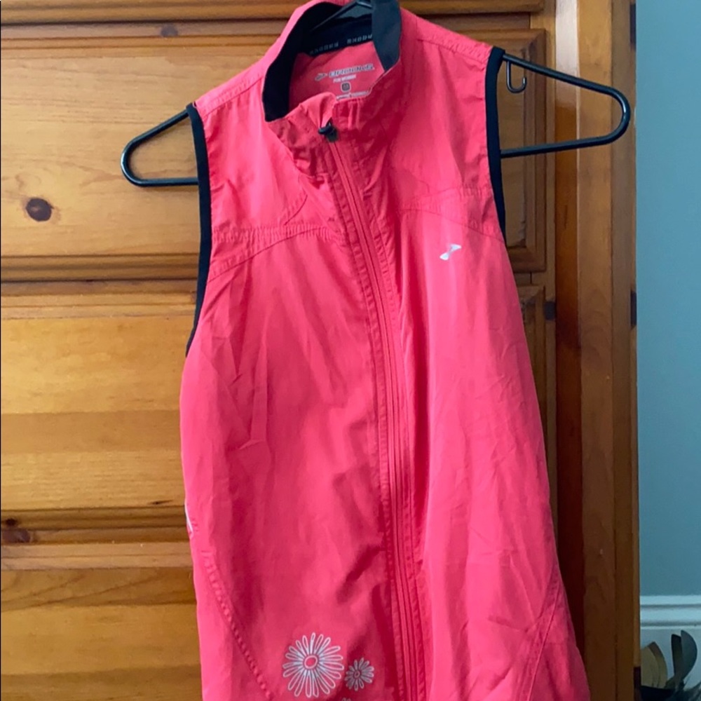Pink athletic vest